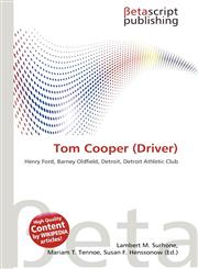 Tom Cooper (Driver),6132300414,9786132300416