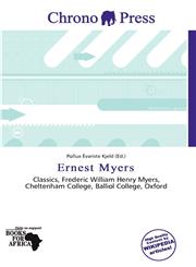 Ernest Myers,6138483243,9786138483243