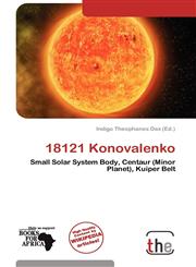 18121 Konovalenko,6139083745,9786139083749