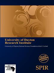 University of Dayton Research Institute,6137986764,9786137986769