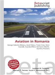 Aviation in Romania,613055740X,9786130557409