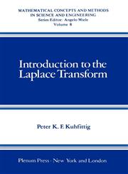 Introduction to the Laplace Transform,0306310600,9780306310607