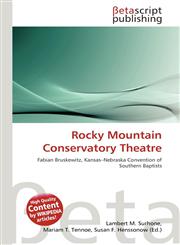 Rocky Mountain Conservatory Theatre,6137517470,9786137517475