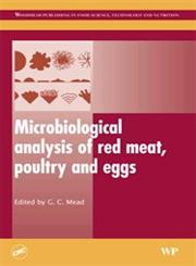 Microbiological Analysis of Red Meat, Poultry and Eggs,1845690591,9781845690595