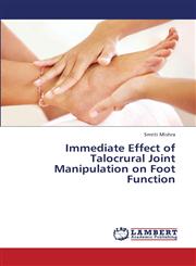 Immediate Effect of Talocrural Joint Manipulation on Foot Function,3659369012,9783659369018