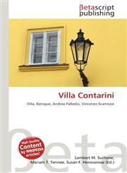 Villa Contarini,6134784885,9786134784887