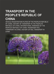 Transport in the People's Republic of China Vehicle registration plates of the People's Republic of China,1233075349,9781233075348