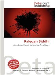 Ralegan Siddhi,6133233826,9786133233829