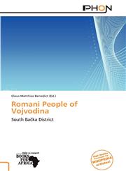 Romani People of Vojvodina,6139058732,9786139058730