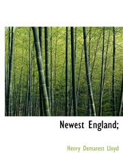 Newest England;,1117209997,9781117209999