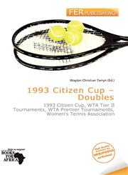 1993 Citizen Cup - Doubles,6201461434,9786201461437