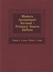 Modern Accountant Revised - Primary Source Edition,1294383256,9781294383253