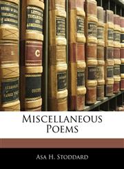 Miscellaneous Poems,1144880262,9781144880260