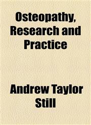 Osteopathy, Research and Practice,1154158934,9781154158939