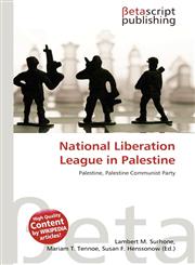 National Liberation League in Palestine,6133672757,9786133672758
