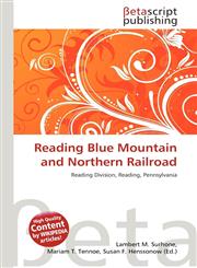 Reading Blue Mountain and Northern Railroad,6136072483,9786136072487