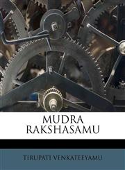 MUDRA RAKSHASAMU,1179682424,9781179682426