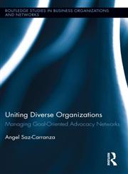 Uniting Diverse Organizations Managing Goal-Oriented Advocacy Networks 1st Edition,0415899028,9780415899024