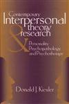 Contemporary Interpersonal Theory and Research Personality, Psychopathology, and Psychotherapy 1st Edition,0471148474,9780471148470