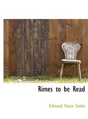 Rimes to Be Read,1115400185,9781115400183