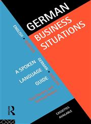 German Business Situations,0415128447,9780415128445