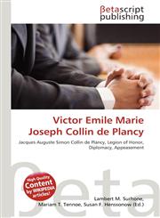 Victor Emile Marie Joseph Collin de Plancy,6133372591,9786133372597