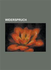 Widerspruch,123441614X,9781234416140