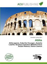 Atilia,6138428218,9786138428213