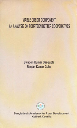 Viable Credit Component An Analysis On Fourteen Better Cooperatives,9845591329,9789845591324