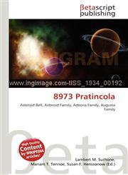 8973 Pratincola,6137562301,9786137562307