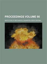 Proceedings Volume 66,1236864115,9781236864116