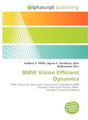 BMW Vision Efficient Dynamics,6131681805,9786131681806