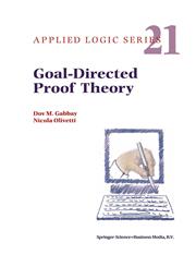 Goal-Directed Proof Theory,9048155266,9789048155262