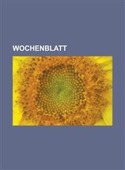 Wochenblatt,1154679756,9781154679755