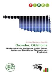 Crowder, Oklahoma,620142508X,9786201425088