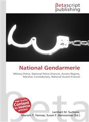 National Gendarmerie,6130428669,9786130428662