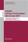 Reliable Software Technologies - Ada-Europe 2007 12th Ada-Europe International Conference on Reliable Software Technologies, Geneva, Switzerland, June 25-29, 2007, Proceedings,3540732292,9783540732297