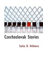Czechoslovak Stories,1117247104,9781117247106