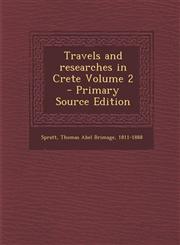 Travels and researches in Crete Volume 2 - Primary Source Edition,1294077244,9781294077244