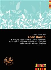 Léon Barzin,6137054470,9786137054475
