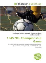 1945 NFL Championship Game,6134358584,9786134358583