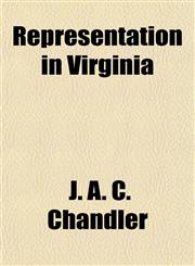 Representation in Virginia,1154833003,9781154833003