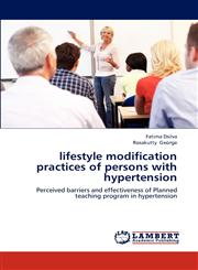 Lifestyle Modification Practices of Persons with Hypertension,3845405058,9783845405056