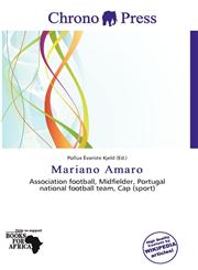 Mariano Amaro,613955179X,9786139551798