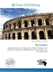 Syrianus,6200776512,9786200776518