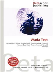 Wada Test,6130567278,9786130567279