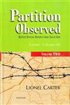 Partition Observed British Official Reports from South Asia 2 Vols. 1st Published,8173049211,9788173049217