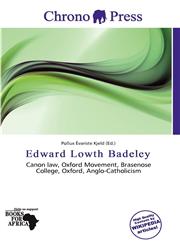Edward Lowth Badeley,6138496426,9786138496427