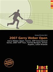 2007 Gerry Weber Open,6135702661,9786135702668