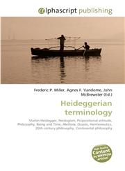 Heideggerian terminology,6130214871,9786130214876